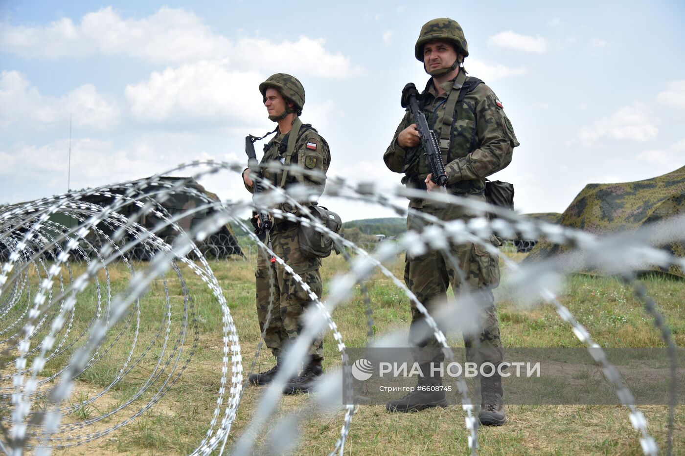 Совместные учения стран НАТО и Украины "Три меча-2021"