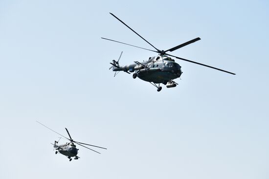 Совместные учения стран НАТО и Украины "Три меча-2021"