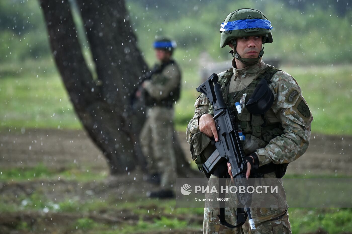 Совместные учения стран НАТО и Украины "Три меча-2021"