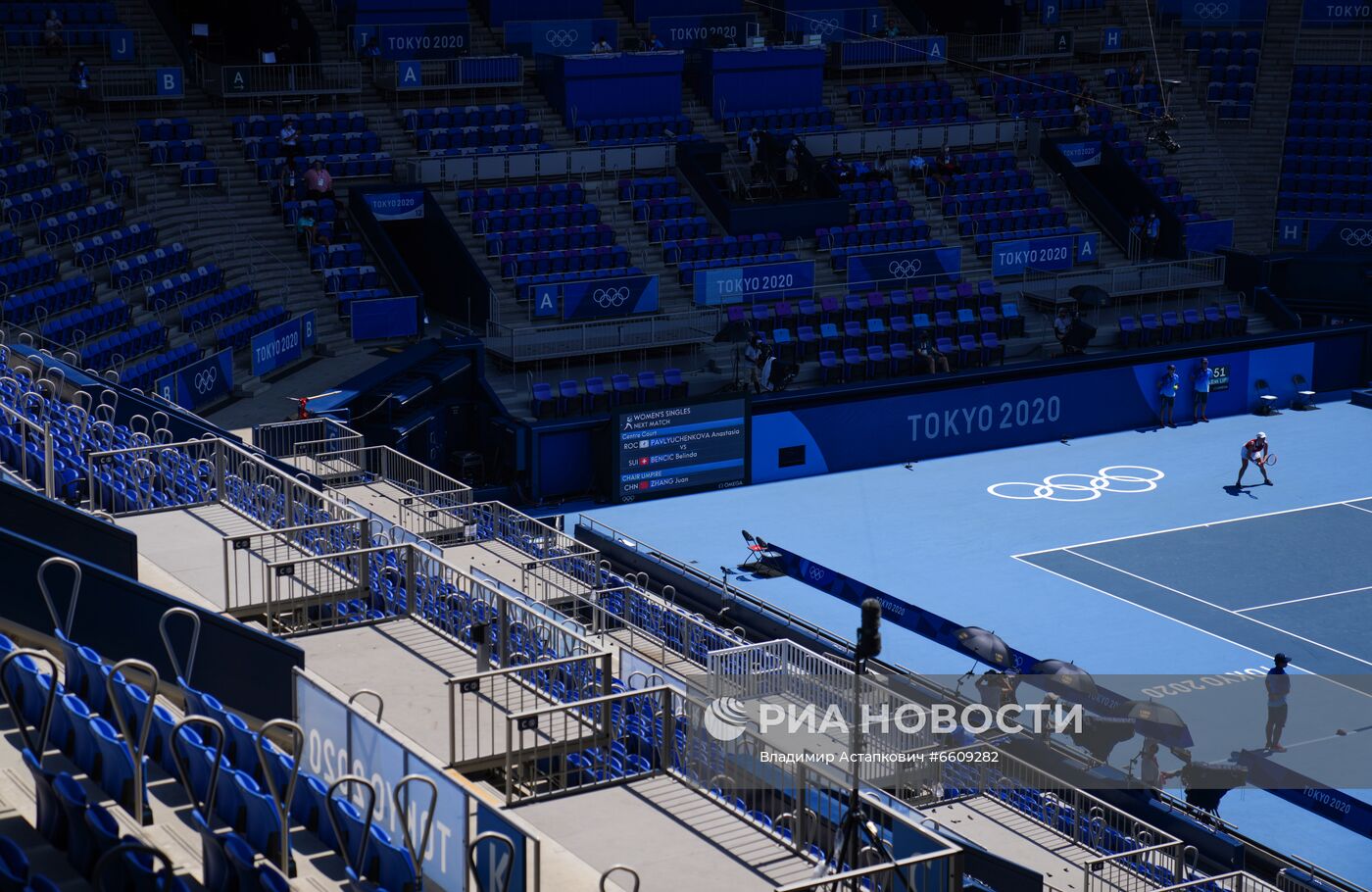 Олимпиада-2020. Теннис. Женщины. Б.Бенчич - А. Павлюченкова