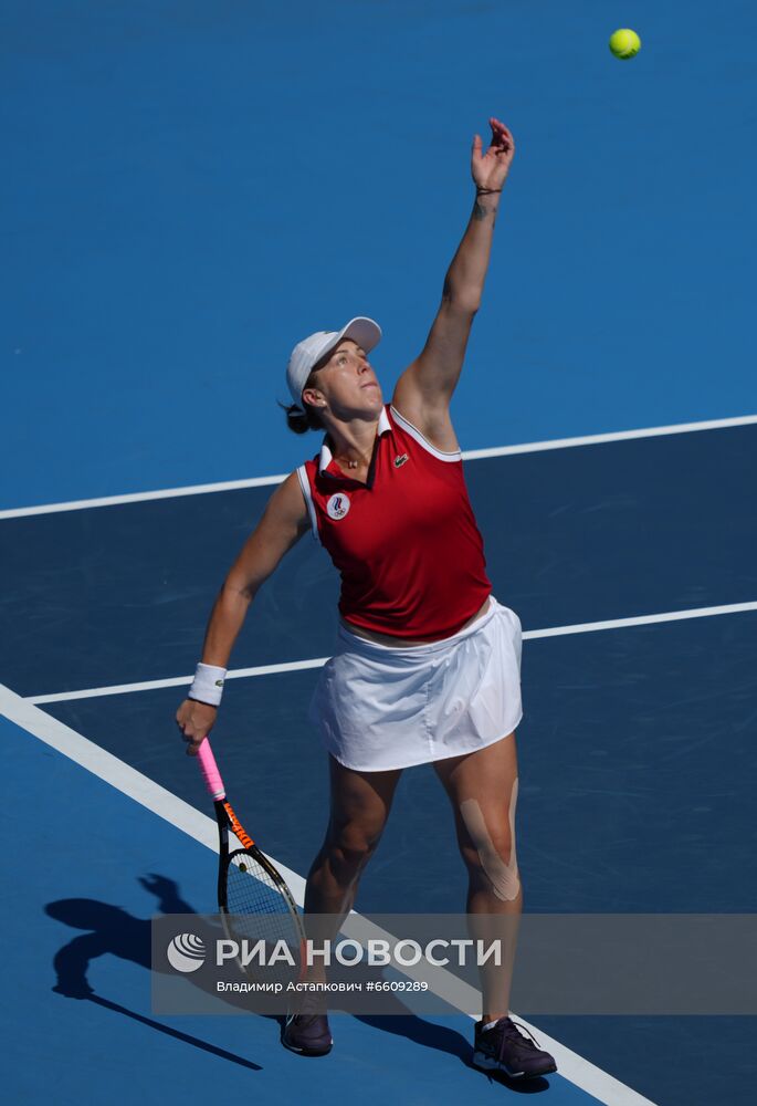 Олимпиада-2020. Теннис. Женщины. Б.Бенчич - А. Павлюченкова