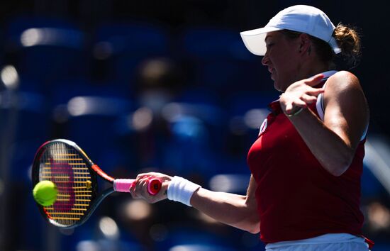 Олимпиада-2020. Теннис. Женщины. Б.Бенчич - А. Павлюченкова