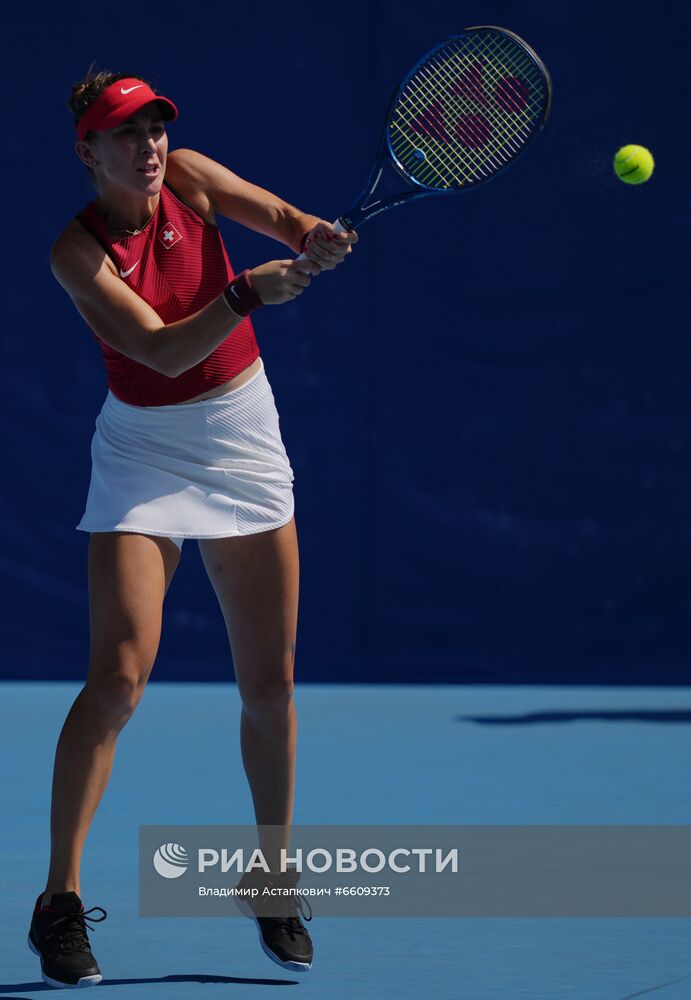 Олимпиада-2020. Теннис. Женщины. Б.Бенчич - А. Павлюченкова