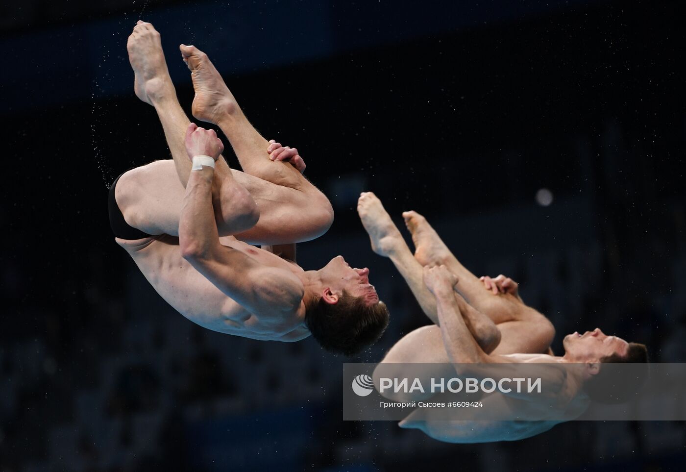 Олимпиада-2020. Синхронные прыжки в воду. Мужчины. Трамплин 3 м