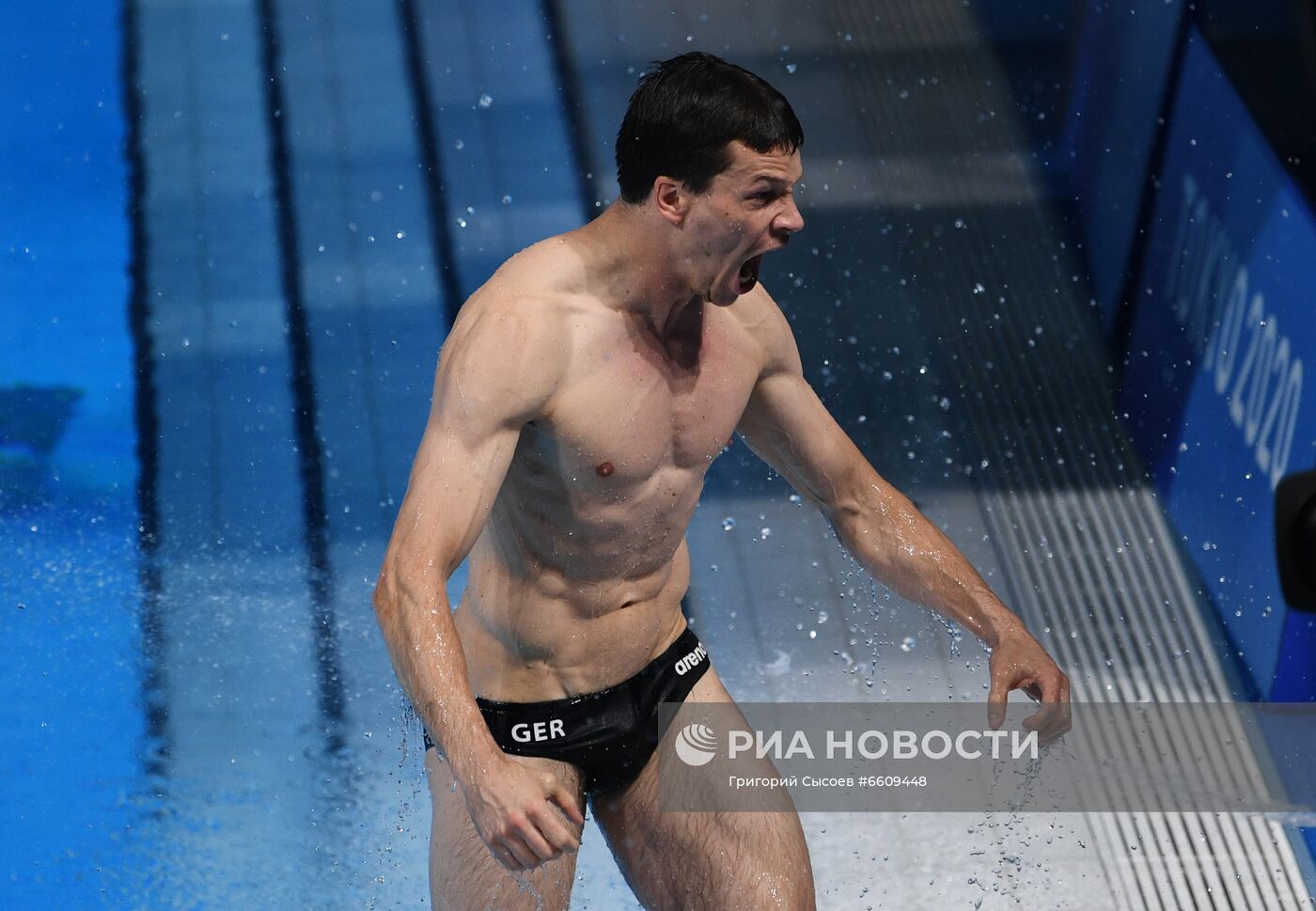 Олимпиада-2020. Синхронные прыжки в воду. Мужчины. Трамплин 3 м