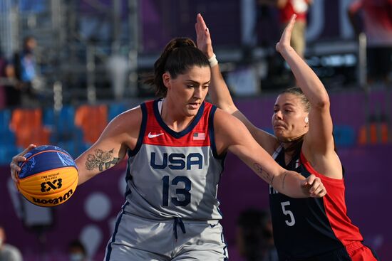 Олимпиада-2020. Баскетбол 3х3. Женщины
