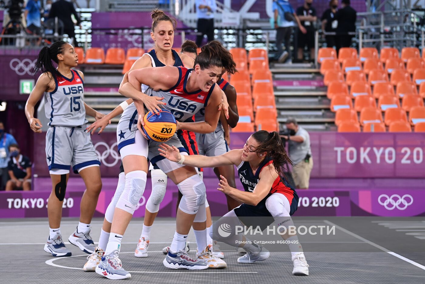 Олимпиада-2020. Баскетбол 3х3. Женщины
