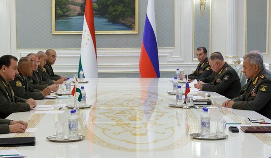 Совещание министров обороны стран ШОС в Душанбе