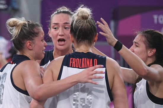 Олимпиада-2020. Баскетбол 3х3. Женщины