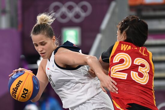 Олимпиада-2020. Баскетбол 3х3. Женщины