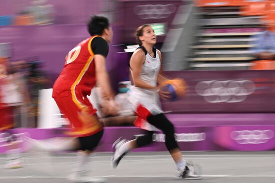 Олимпиада-2020. Баскетбол 3х3. Женщины