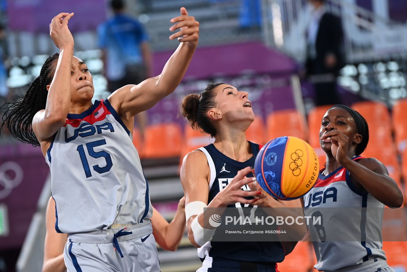 Олимпиада-2020. Баскетбол 3х3. Женщины