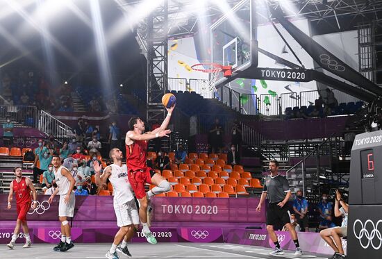 Олимпиада-2020. Баскетбол 3х3. Мужчины