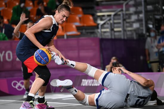 Олимпиада-2020. Баскетбол 3х3. Женщины