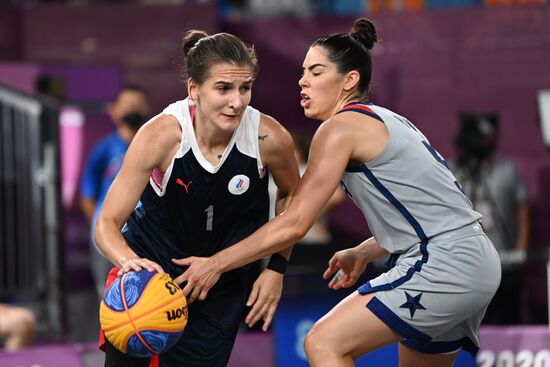 Олимпиада-2020. Баскетбол 3х3. Женщины