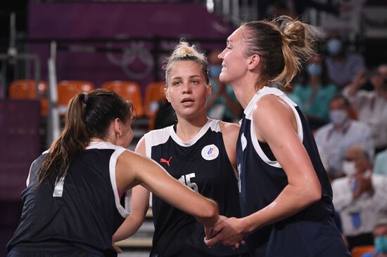 Олимпиада-2020. Баскетбол 3х3. Женщины