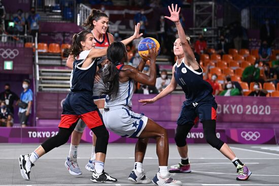 Олимпиада-2020. Баскетбол 3х3. Женщины
