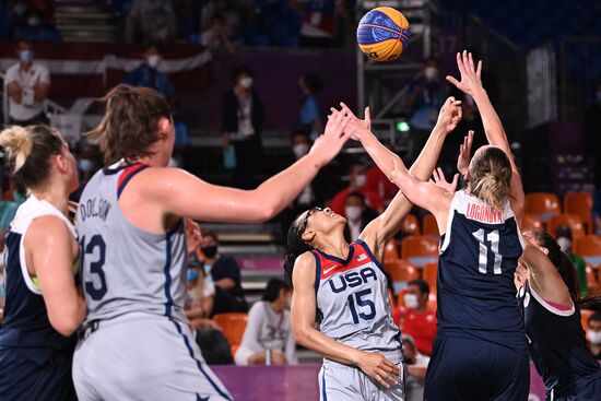 Олимпиада-2020. Баскетбол 3х3. Женщины