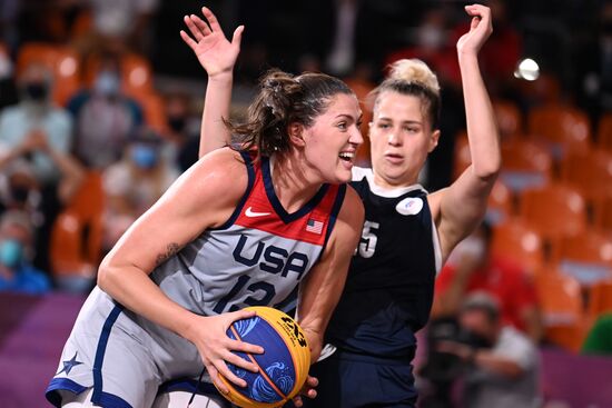 Олимпиада-2020. Баскетбол 3х3. Женщины