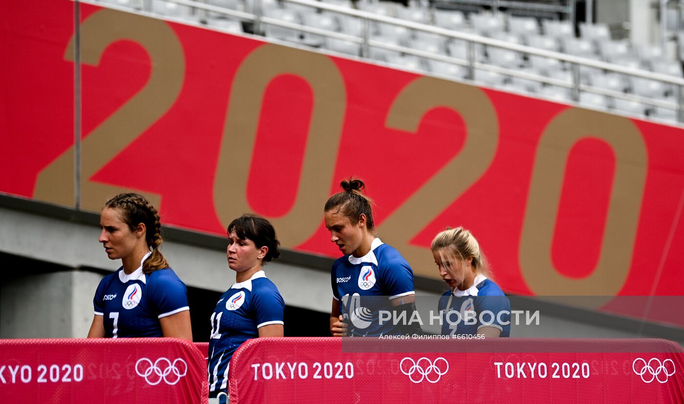 Олимпиада-2020. Регби-7. Женщины. Матч Россия - Великобритания