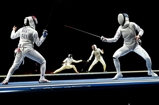 Олимпиада-2020. Фехтование. Женщины. Рапира. Командное первенство