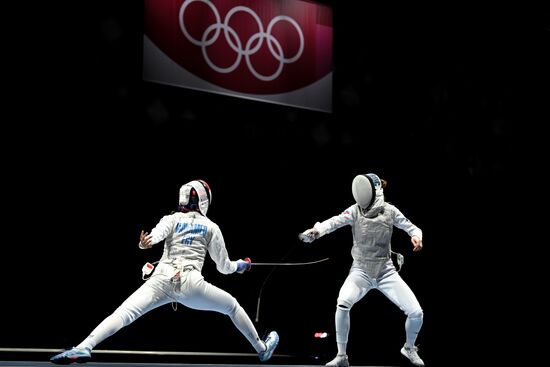 Олимпиада-2020. Фехтование. Женщины. Рапира. Командное первенство