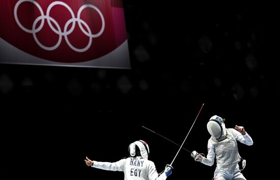 Олимпиада-2020. Фехтование. Женщины. Рапира. Командное первенство