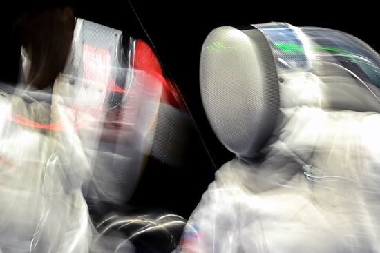 Олимпиада-2020. Фехтование. Женщины. Рапира. Командное первенство