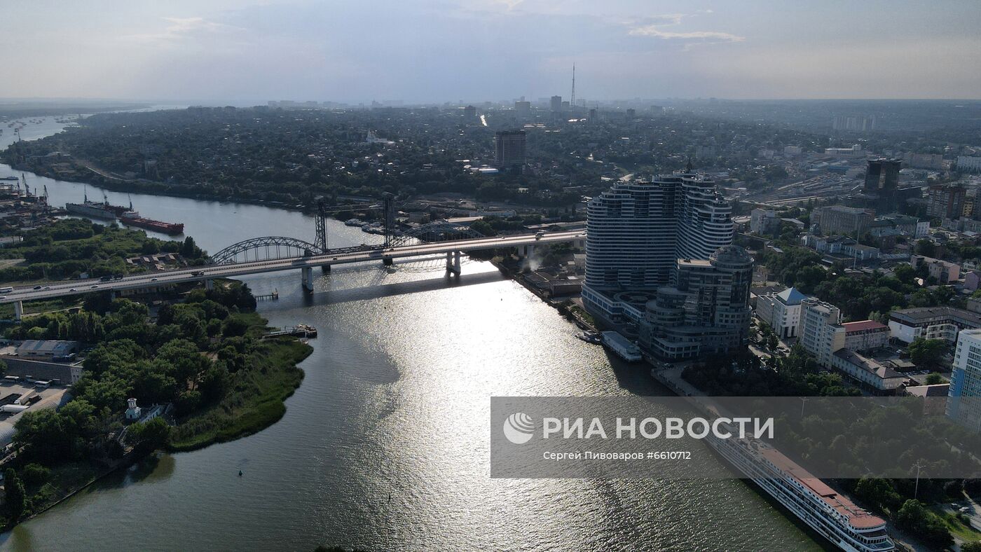 Река Дон в Ростове-на-Дону