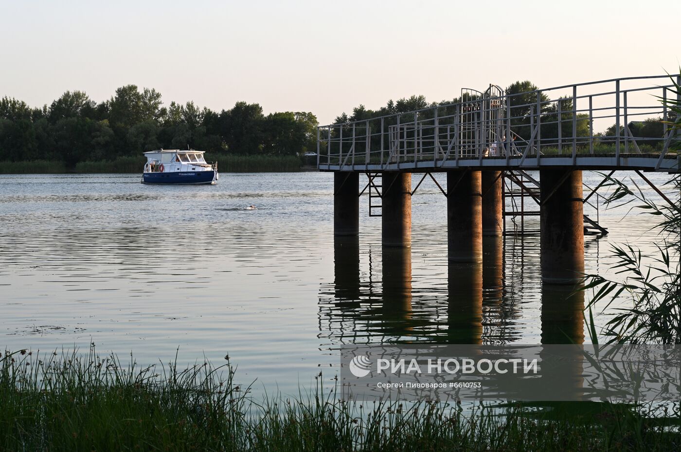 Река Дон в Ростове-на-Дону