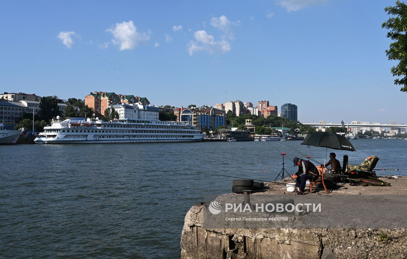 Река Дон в Ростове-на-Дону