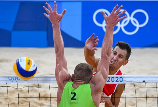 Олимпиада-2020. Пляжный волейбол. Мужчины. Красильников/Стояновский - Плявиньш/Точс