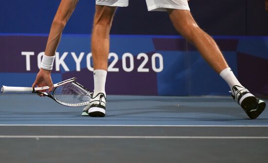 Олимпиада-2020. Теннис. Мужчины. П. Карреньо-Буста - Д. Медведев