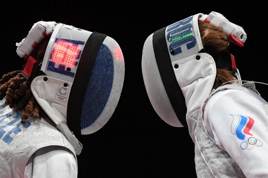 Олимпиада-2020. Фехтование. Женщины. Рапира. Командное первенство