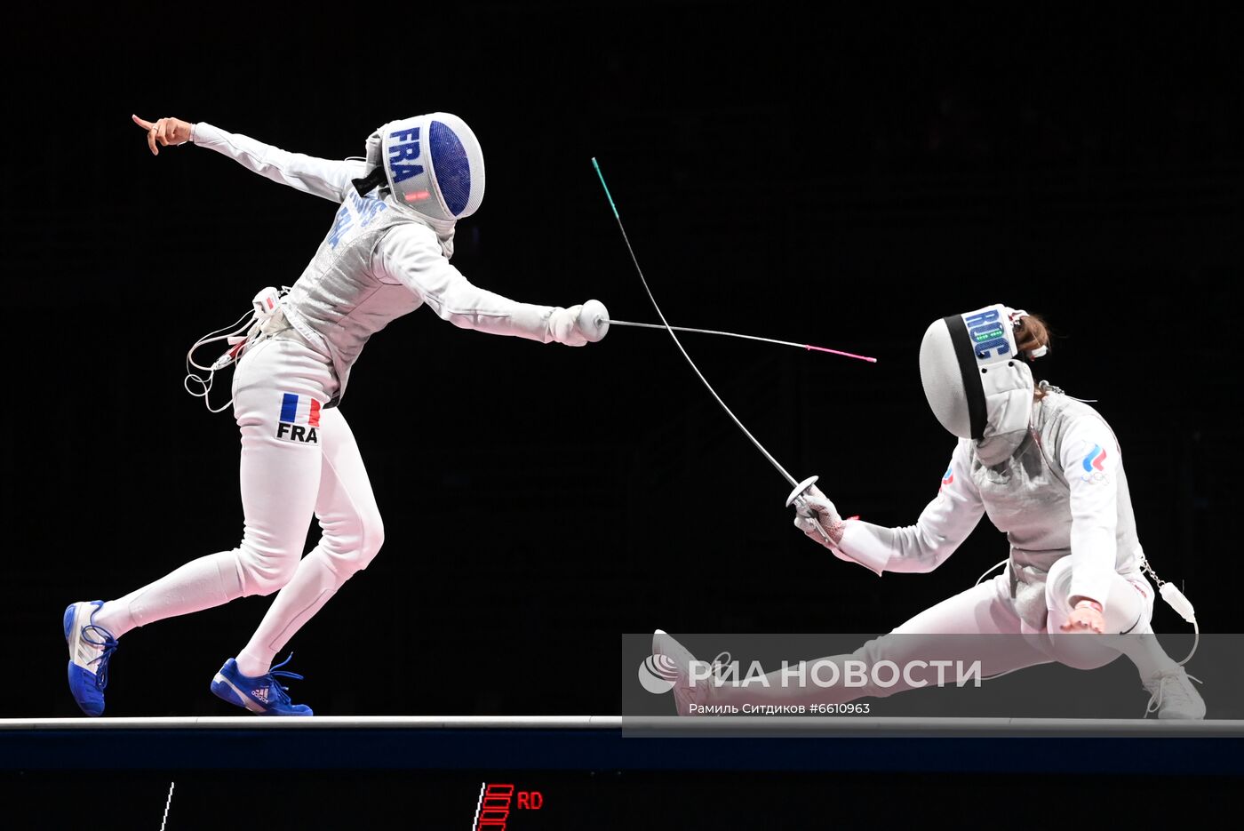 Олимпиада-2020. Фехтование. Женщины. Рапира. Командное первенство