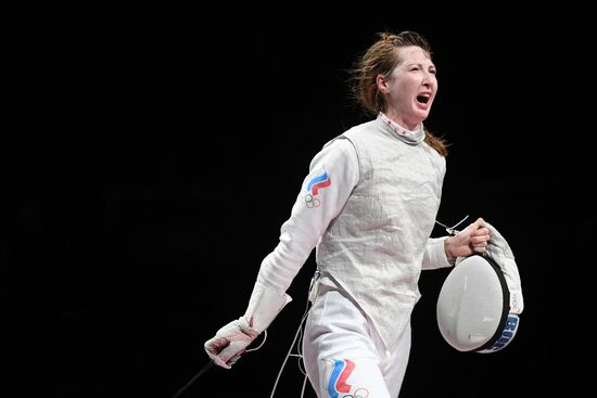 Олимпиада-2020. Фехтование. Женщины. Рапира. Командное первенство