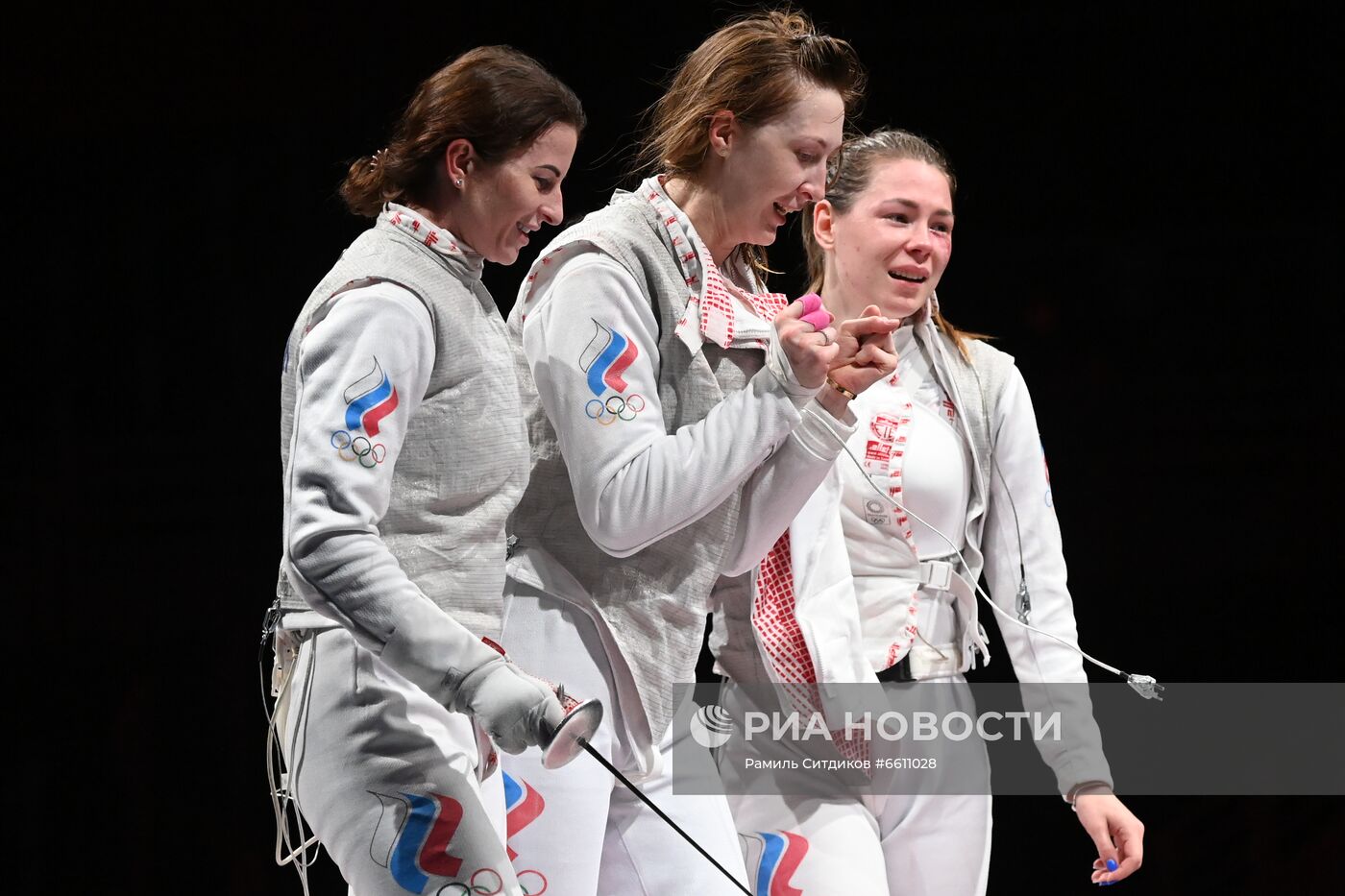 Олимпиада-2020. Фехтование. Женщины. Рапира. Командное первенство