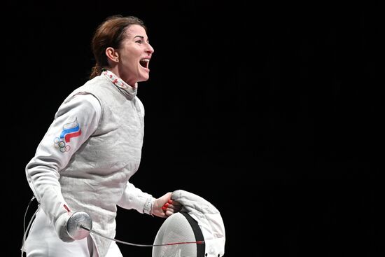 Олимпиада-2020. Фехтование. Женщины. Рапира. Командное первенство