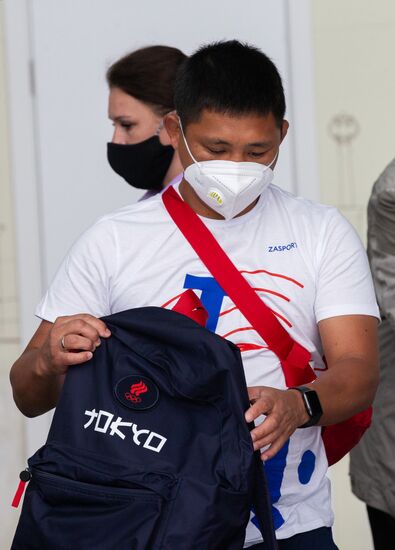 Вылет сборных команд России на Олимпиаду в Токио