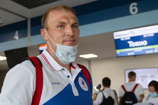 Вылет сборных команд России на Олимпиаду в Токио