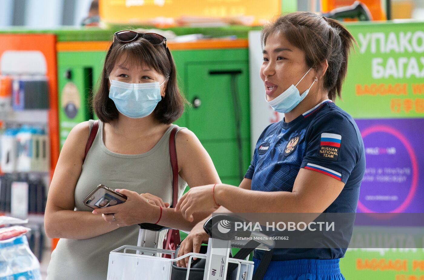 Вылет сборных команд России на Олимпиаду в Токио