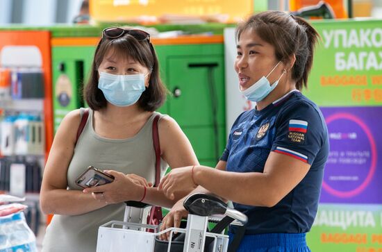 Вылет сборных команд России на Олимпиаду в Токио