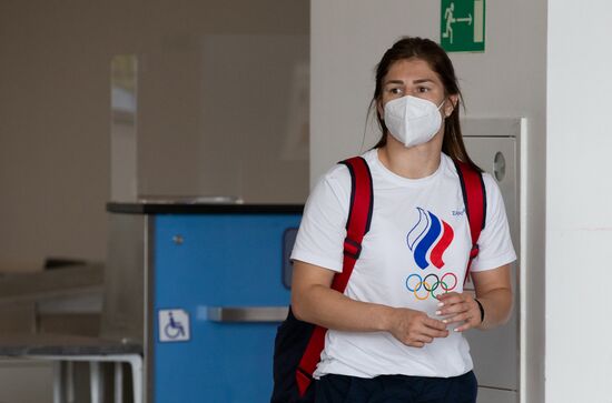 Вылет сборных команд России на Олимпиаду в Токио