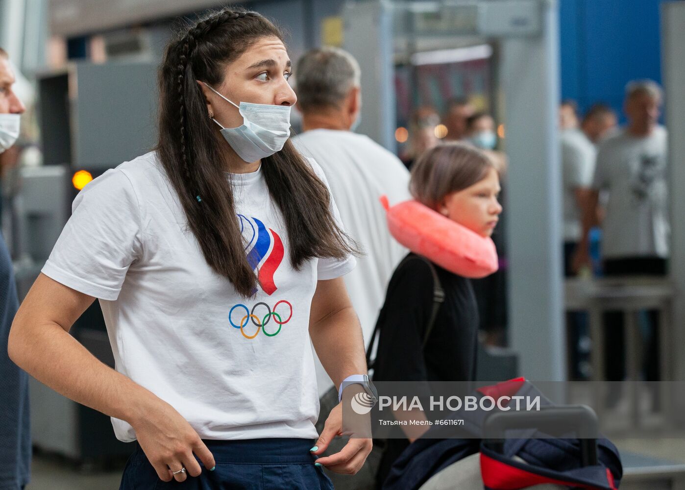 Вылет сборных команд России на Олимпиаду в Токио