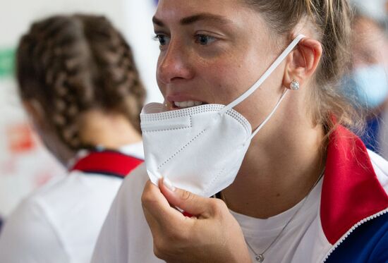 Вылет сборных команд России на Олимпиаду в Токио