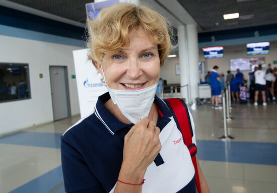 Вылет сборных команд России на Олимпиаду в Токио