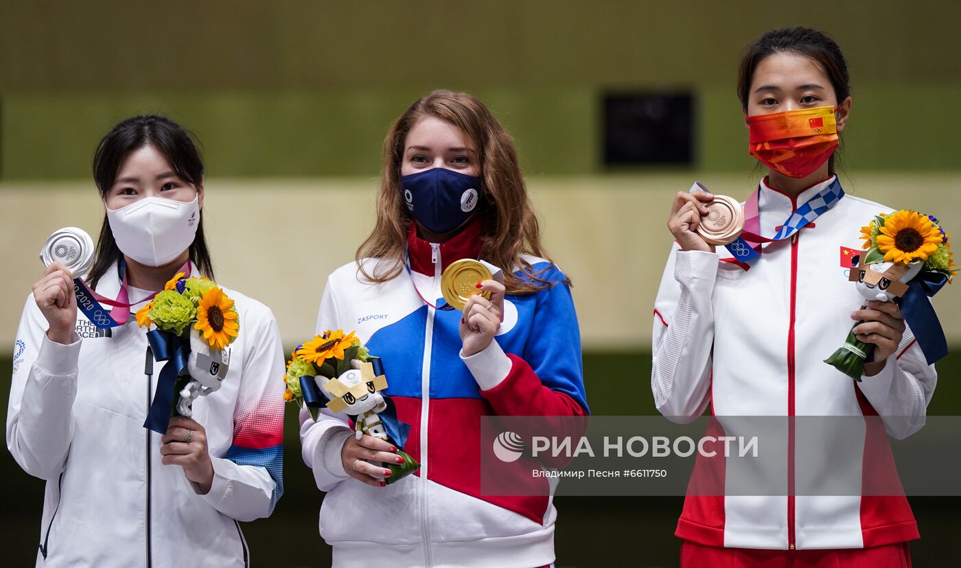 Олимпиада-2020. Стрельба. Женщины. Пневматический пистолет. 25 м