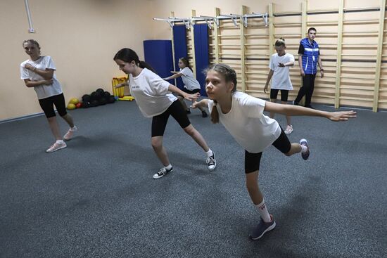 Открытие детской школы зимних видов спорта И. Авербуха в городе Ессентуки