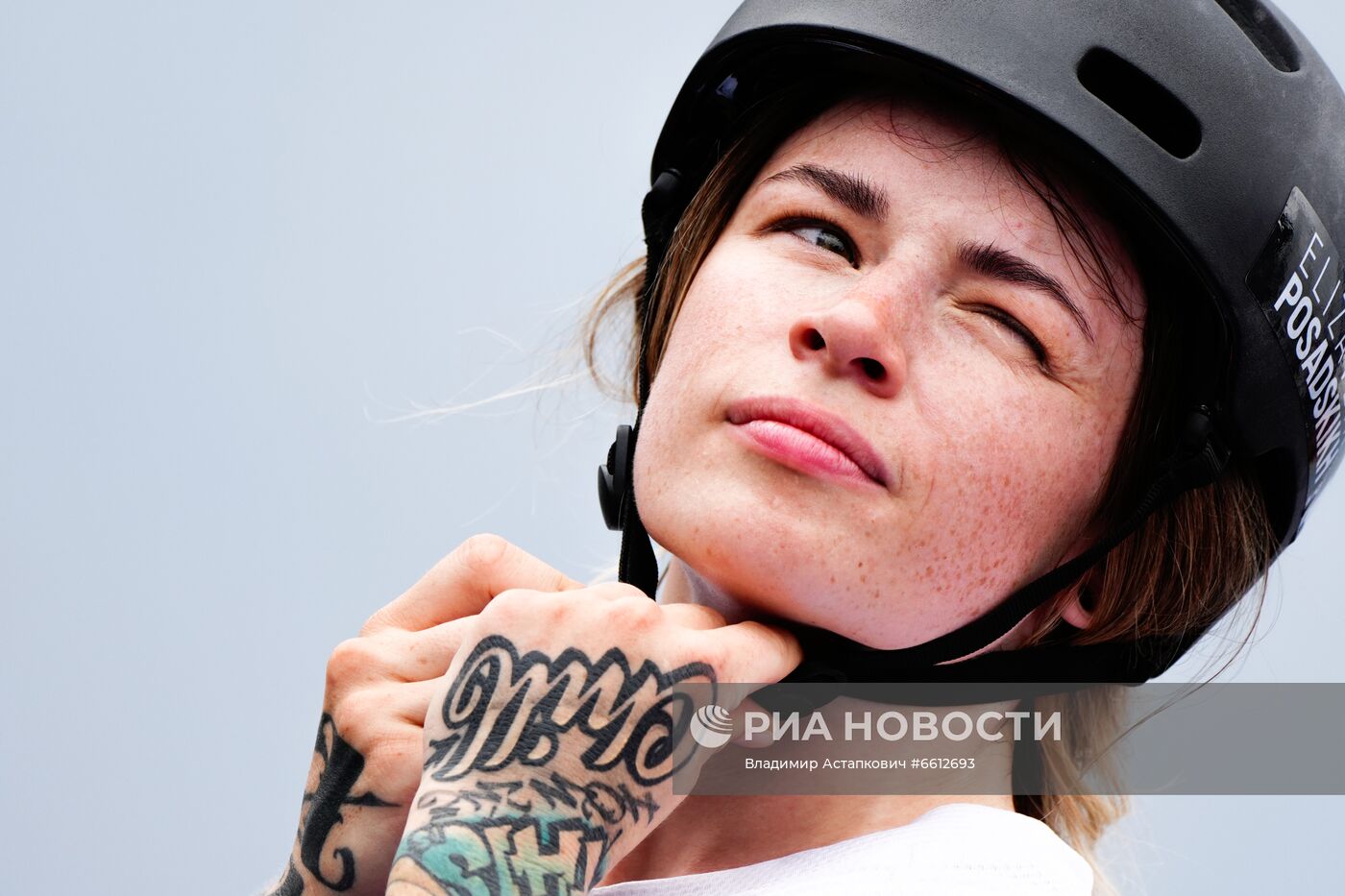 Олимпиада-2020. Велоспорт. BMX-фристайлРоссийская спортсменка, член сборной России (команда ОКР) Елизавета Посадских на соревнованиях по велоспорту в дисциплине ВМХ-фристайл на XXXII летних Олимпийских играх.