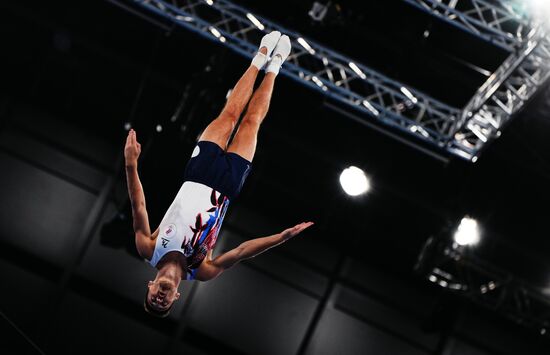 Олимпиада-2020. Прыжки на батуте. Мужчины